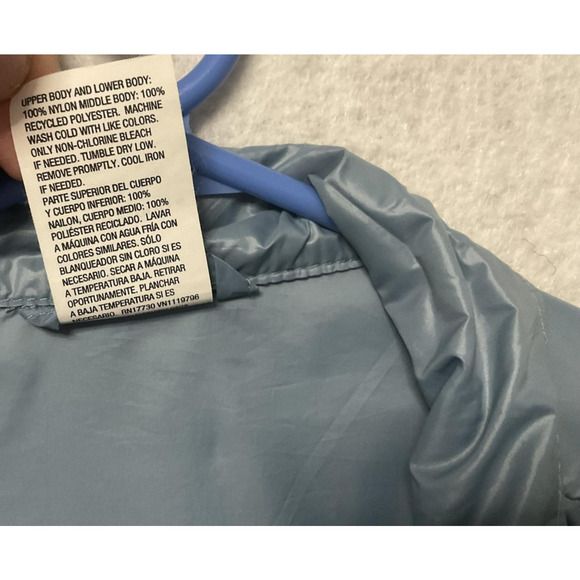 All In Motion Jacket Mens XL Blue Black White Windbreaker Full Zip Colorblock - Picture 3 of 6